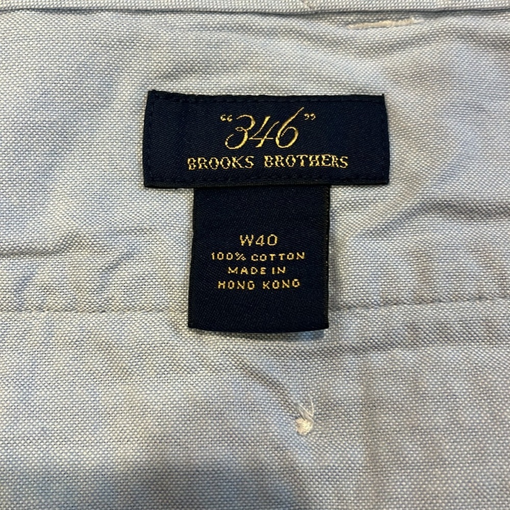 Brooks Brothers Seersucker Men’s Shorts Size 40 - Picture 4 of 4